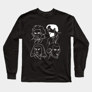 Four Composers Long Sleeve T-Shirt